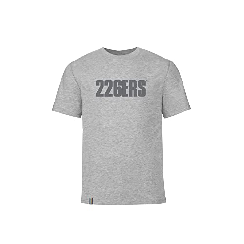 226ERS T-Shirt für Damen und Herren, kurzärmelig, weiß, grau oder schwarz, erhältlich von XS bis XL, grau, S 226ERS T-Shirt für Damen und Herren, kurzärmelig, weiß, grau oder schwarz, erhältlich von XS bis XL, grau, S von 226ERS