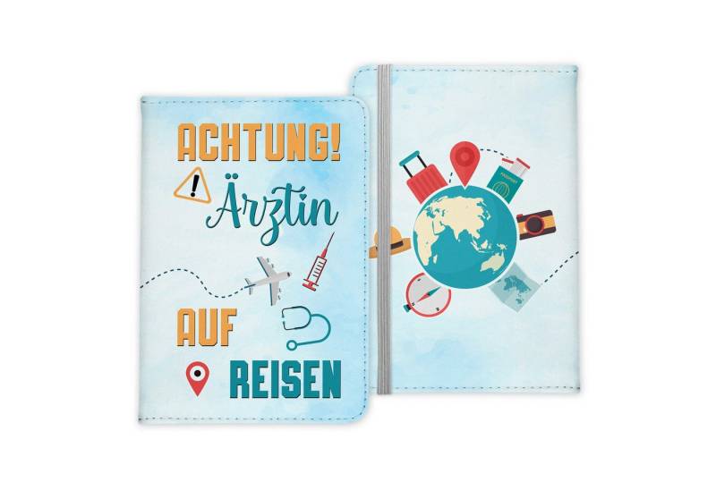 22Feels Dokumententasche Ärztin Geschenk Frauen Reisepasshülle Reisen Pass Etui Wichteln Sommer, IN DEUTSCHLAND BEDRUCKT von 22Feels
