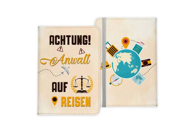 22Feels Dokumententasche Anwalt Geschenk Reisepasshülle Männer Reisen Pass Etui Wichteln Sommer, IN DEUTSCHLAND BEDRUCKT von 22Feels