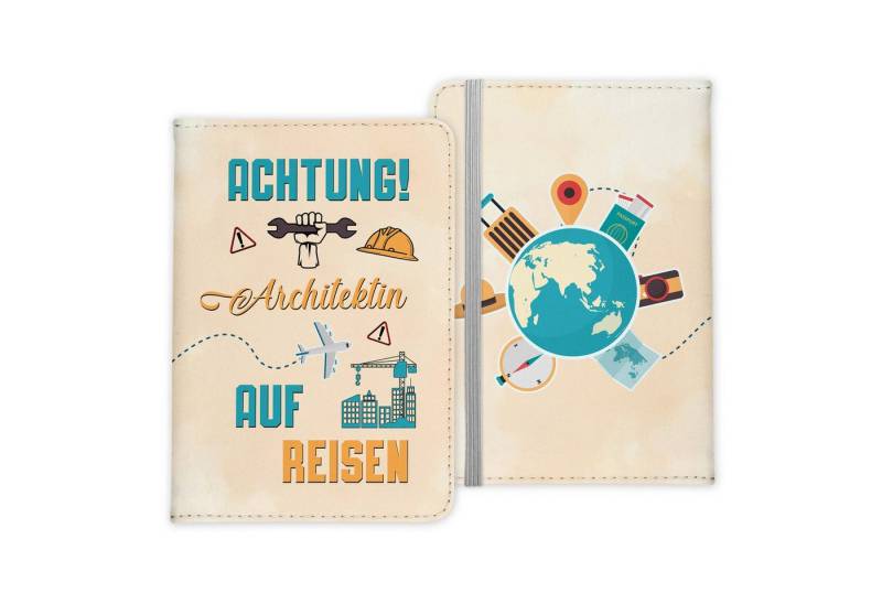 22Feels Dokumententasche Architektin Geschenk Frauen Reisepasshülle Reisen Pass Etui Wichteln, IN DEUTSCHLAND BEDRUCKT von 22Feels