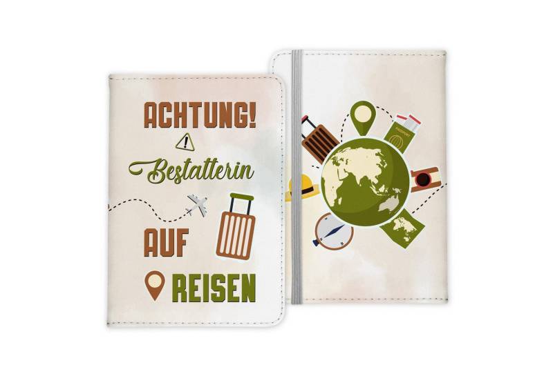 22Feels Dokumententasche Bestatterin Geschenk Frauen Reisepasshülle Reisen Pass Etui Wichteln, IN DEUTSCHLAND BEDRUCKT von 22Feels