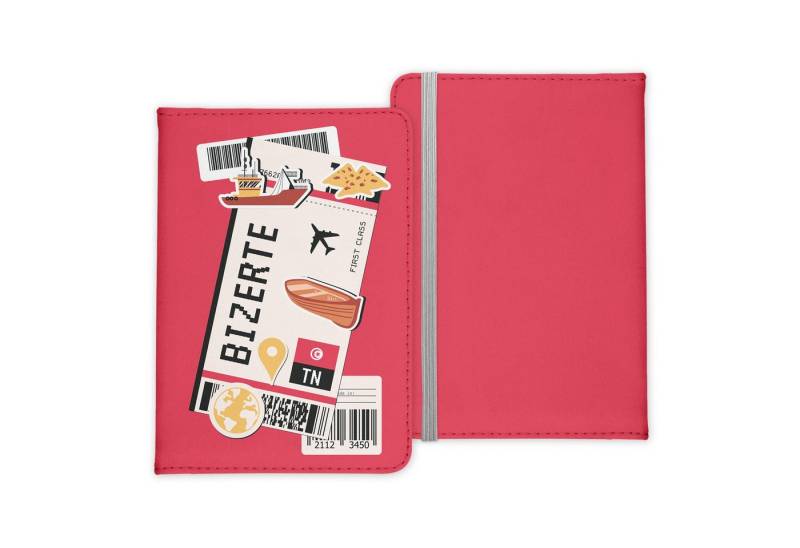 22Feels Dokumententasche Bizerte Souvenir Reisepasshülle Reisen Gadgets Etui Pass Organizer, IN DEUTSCHLAND BEDRUCKT von 22Feels