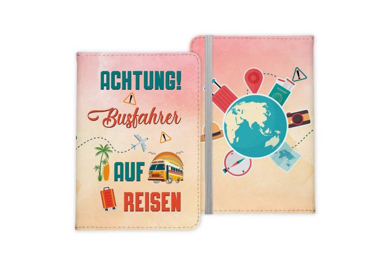22Feels Dokumententasche Busfahrer Geschenk Reisepasshülle Männer Reisen Pass Etui Wichteln, IN DEUTSCHLAND BEDRUCKT von 22Feels