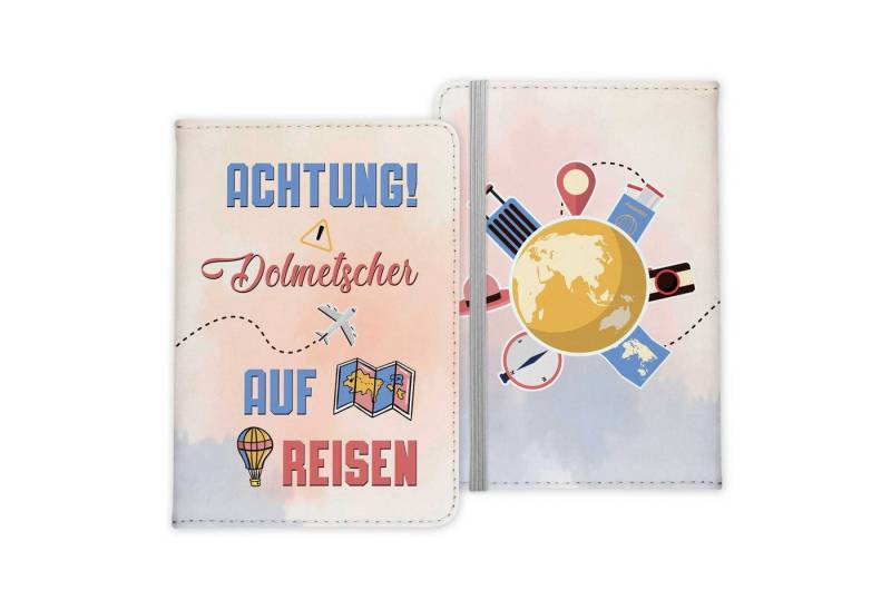 22Feels Dokumententasche Dolmetscher Geschenk Reisepasshülle Männer Reisen Pass Etui Wichteln, IN DEUTSCHLAND BEDRUCKT von 22Feels