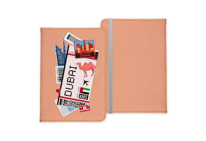 22Feels Dokumententasche Dubai Souvenir Reisepasshülle Reisen Gadgets Etui Cover Pass Organizer, IN DEUTSCHLAND BEDRUCKT von 22Feels