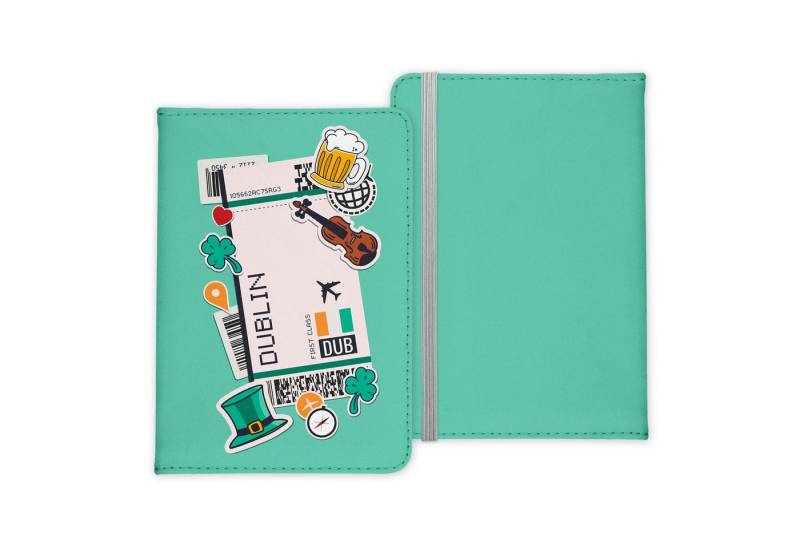 22Feels Dokumententasche Dublin Souvenir Reisepasshülle Reisen Gadgets Etui Pass Organizer, IN DEUTSCHLAND BEDRUCKT von 22Feels