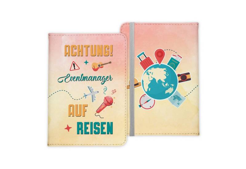 22Feels Dokumententasche Eventmanager Geschenk Reisepasshülle Männer Reisen Pass Etui Wichteln, IN DEUTSCHLAND BEDRUCKT von 22Feels