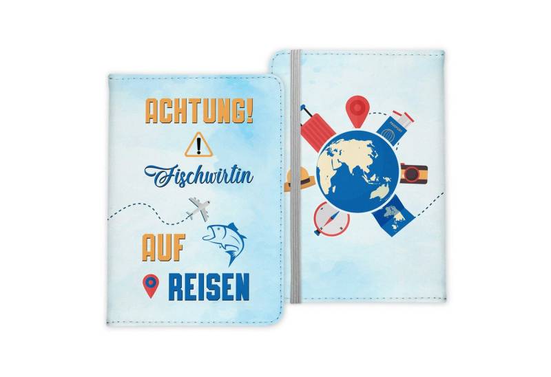22Feels Dokumententasche Fischwirtin Geschenk Frauen Reisepasshülle Reisen Pass Etui Wichteln, IN DEUTSCHLAND BEDRUCKT von 22Feels