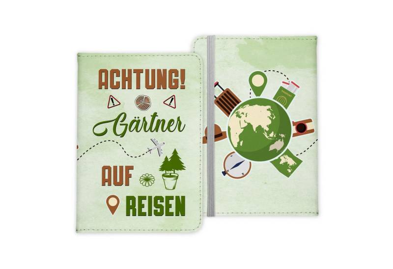 22Feels Dokumententasche Gärtner Geschenk Reisepasshülle Männer Reisen Pass Etui Wichteln, IN DEUTSCHLAND BEDRUCKT von 22Feels