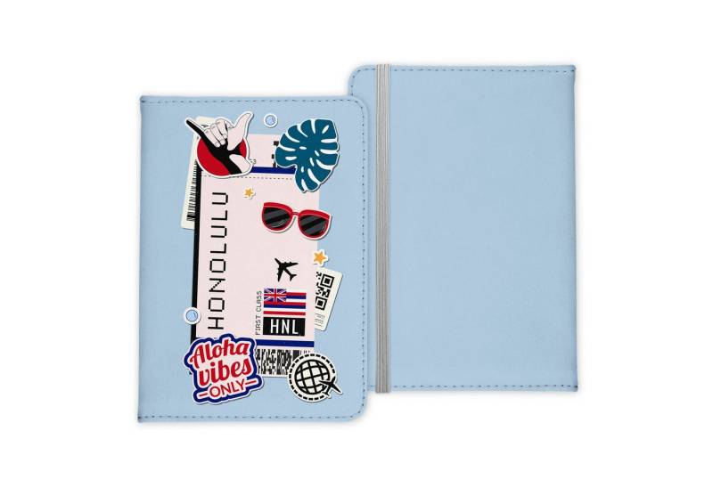 22Feels Dokumententasche Honolulu Souvenir Reisepasshülle Reisen Gadgets Etui Pass Organizer, IN DEUTSCHLAND BEDRUCKT von 22Feels