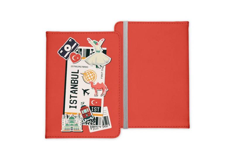 22Feels Dokumententasche Istanbul Souvenir Reisepasshülle Reisen Gadgets Etui Pass Organizer, IN DEUTSCHLAND BEDRUCKT von 22Feels