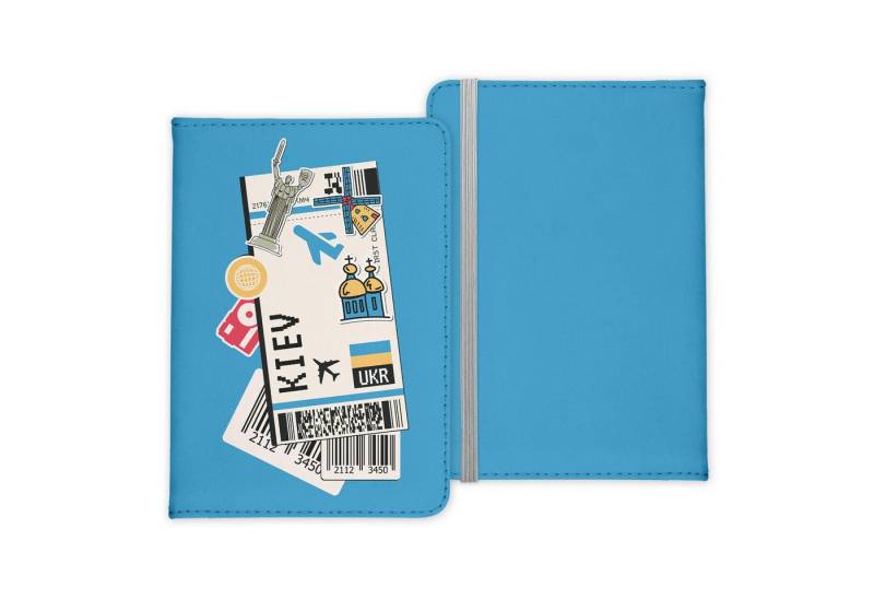 22Feels Dokumententasche Kiew Souvenir Reisepasshülle Reisen Gadgets Etui Cover Pass Organizer, IN DEUTSCHLAND BEDRUCKT von 22Feels