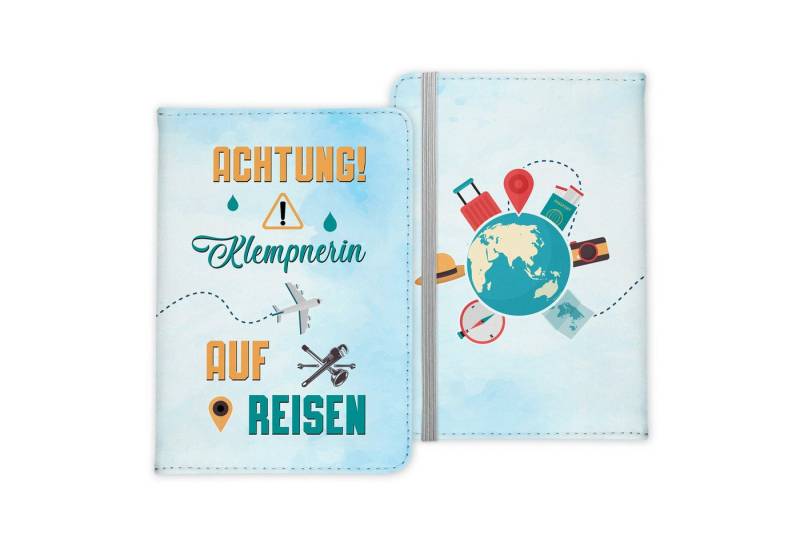 22Feels Dokumententasche Klempnerin Geschenk Frauen Reisepasshülle Reisen Pass Etui Wichteln, IN DEUTSCHLAND BEDRUCKT von 22Feels