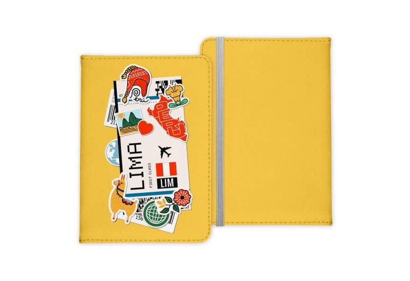 22Feels Dokumententasche Lima Souvenir Reisepasshülle Reisen Gadgets Etui Cover Pass Organizer, IN DEUTSCHLAND BEDRUCKT von 22Feels