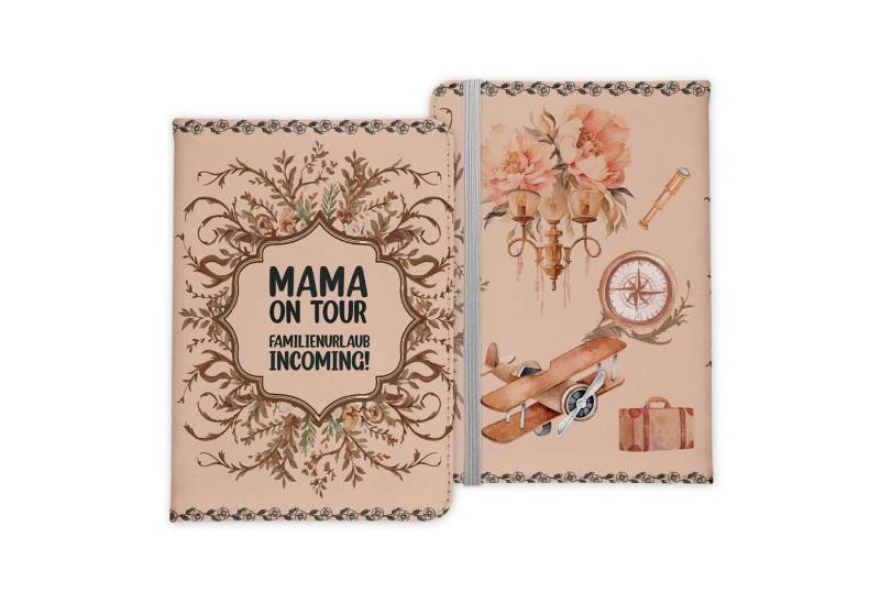 22Feels Dokumententasche Mama Geschenk Reisepasshülle Urlaub Reisen Accessoires Pass Cover Etui, IN DEUTSCHLAND BEDRUCKT von 22Feels