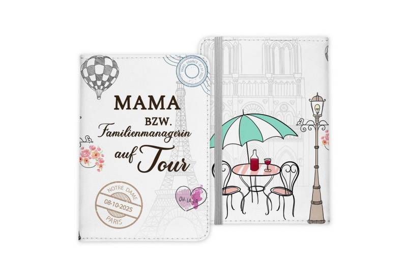 22Feels Dokumententasche Mama Geschenk Reisepasshülle Urlaub Reisen Accessoires Pass Frauen, IN DEUTSCHLAND BEDRUCKT von 22Feels