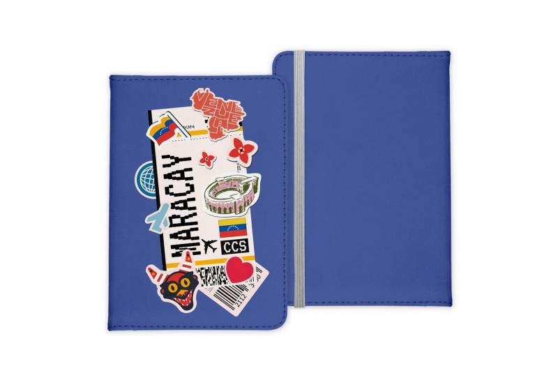 22Feels Dokumententasche Maracay Souvenir Reisepasshülle Reisen Gadgets Etui Pass Organizer, IN DEUTSCHLAND BEDRUCKT von 22Feels