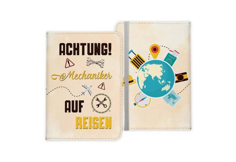 22Feels Dokumententasche Mechaniker Geschenk Reisepasshülle Männer Reisen Pass Etui Wichteln, IN DEUTSCHLAND BEDRUCKT von 22Feels