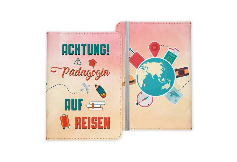 22Feels Dokumententasche Pädagogin Geschenk Frauen Reisepasshülle Reisen Pass Etui Wichteln, IN DEUTSCHLAND BEDRUCKT von 22Feels