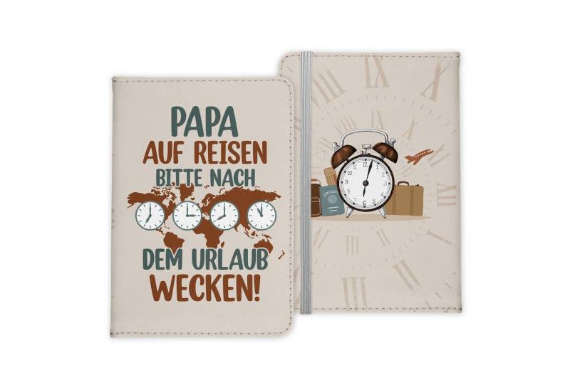 22Feels Dokumententasche Papa Geschenk Reisepasshülle Urlaub Reisen Accessoires Pass Cover Etui, IN DEUTSCHLAND BEDRUCKT von 22Feels