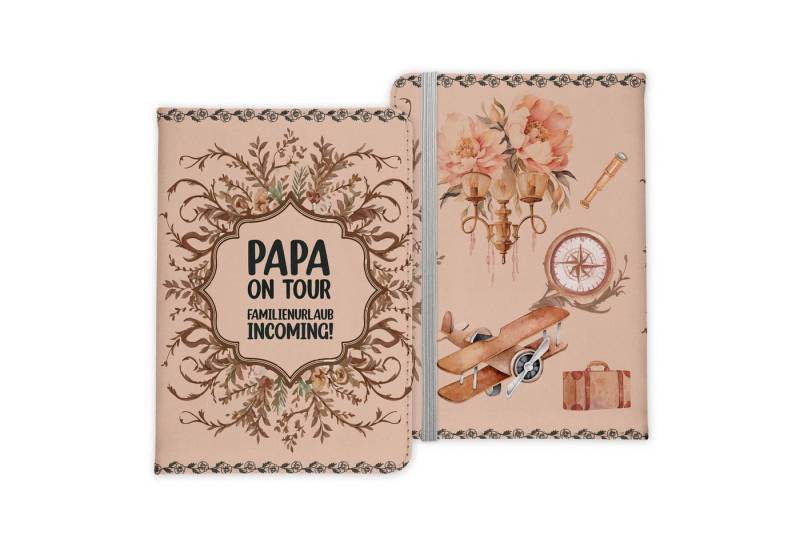 22Feels Dokumententasche Papa Geschenk Reisepasshülle Urlaub Reisen Accessoires Pass Männer, IN DEUTSCHLAND BEDRUCKT von 22Feels