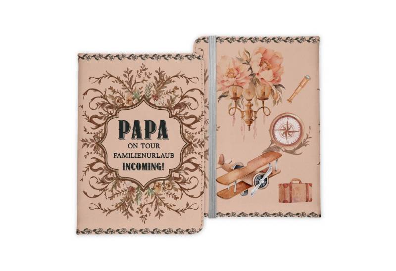 22Feels Dokumententasche Papa Geschenk Reisepasshülle Urlaub Reisen Accessoires Pass Männer, IN DEUTSCHLAND BEDRUCKT von 22Feels