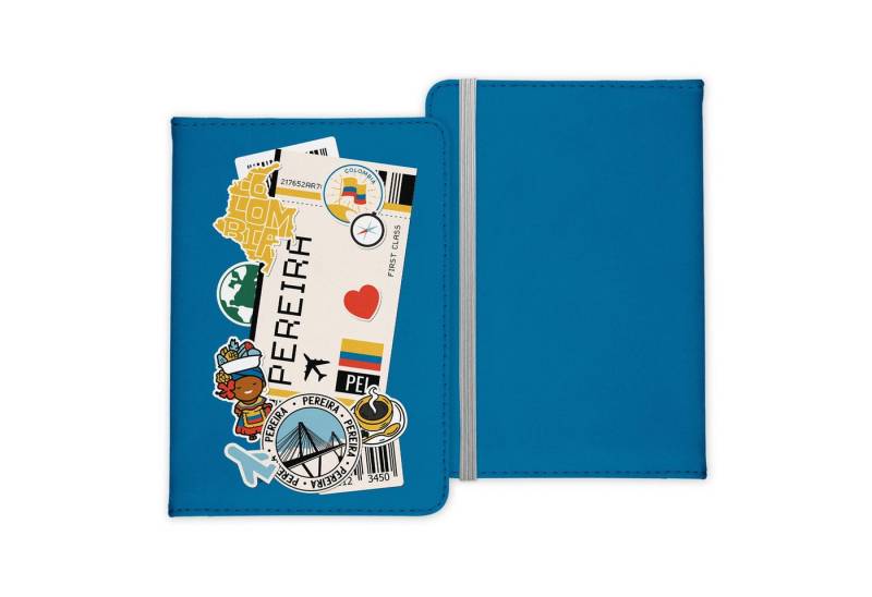 22Feels Dokumententasche Pereira Souvenir Reisepasshülle Reisen Gadgets Etui Pass Organizer, IN DEUTSCHLAND BEDRUCKT von 22Feels