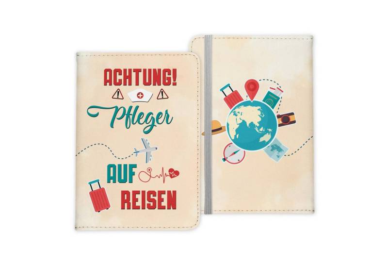 22Feels Dokumententasche Pfleger Geschenk Reisepasshülle Männer Reisen Pass Etui Wichteln, IN DEUTSCHLAND BEDRUCKT von 22Feels