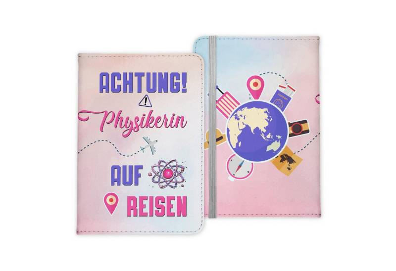 22Feels Dokumententasche Physikerin Geschenk Frauen Reisepasshülle Reisen Pass Etui Wichteln, IN DEUTSCHLAND BEDRUCKT von 22Feels