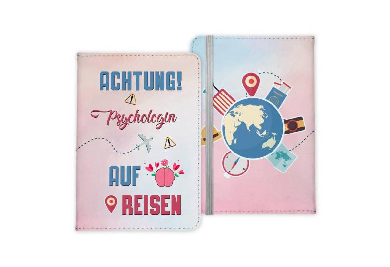22Feels Dokumententasche Psychologin Geschenk Frauen Reisepasshülle Reisen Pass Etui Wichteln, IN DEUTSCHLAND BEDRUCKT von 22Feels