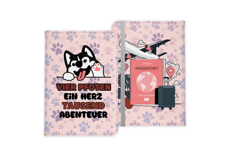 22Feels Dokumententasche Reisen mit Hund Reisepasshülle Frauen Geschenk Sommer Urlaub Pass, IN DEUTSCHLAND BEDRUCKT von 22Feels