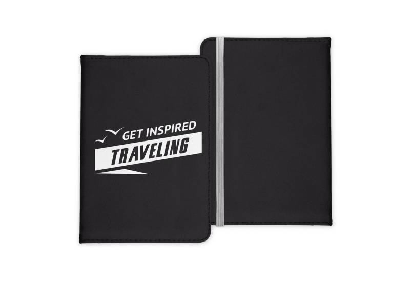 22Feels Dokumententasche Reisepasshülle Cover Reisen Get Inspired Travelin Urlaub Etui Cover, IN DEUTSCHLAND BEDRUCKT von 22Feels