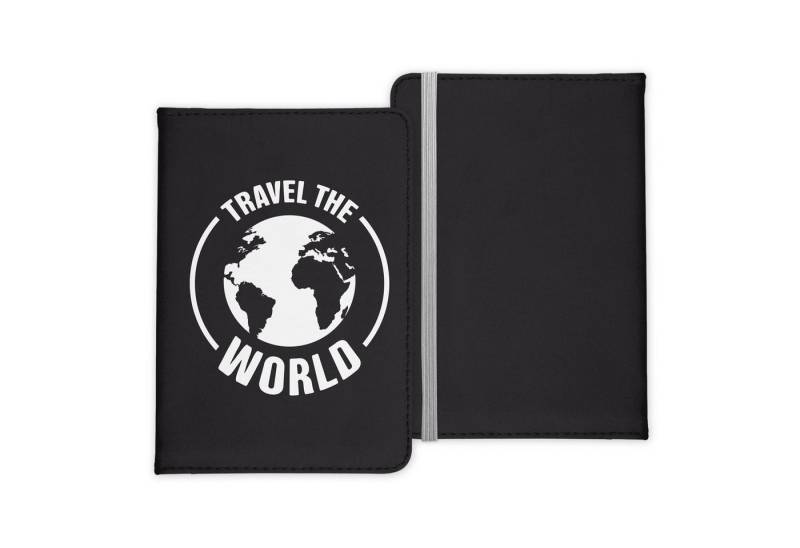 22Feels Dokumententasche Reisepasshülle Cover Reisen Travel The World Urlaub Etui Kunst-Leder, IN DEUTSCHLAND BEDRUCKT von 22Feels