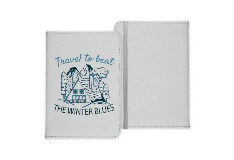 22Feels Dokumententasche Reisepasshülle Cover Reisen Travel To Beat The Winter Winterurlaub, IN DEUTSCHLAND BEDRUCKT von 22Feels