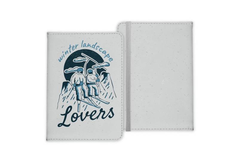 22Feels Dokumententasche Reisepasshülle Cover Reisen Winter Landscape Lovers Skiurlaub Gadgets, IN DEUTSCHLAND BEDRUCKT von 22Feels