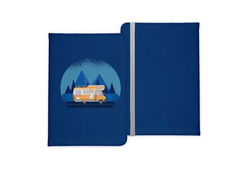 22Feels Dokumententasche Reisepasshülle Organizer Reisen Camper Camping Urlaub Etui Kunst-Leder, IN DEUTSCHLAND BEDRUCKT von 22Feels