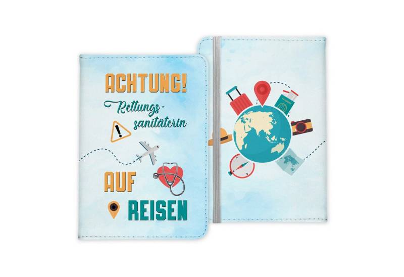 22Feels Dokumententasche Rettungssanitäterin Geschenk Frauen Reisepasshülle Reisen Etui Gadgets, IN DEUTSCHLAND BEDRUCKT von 22Feels