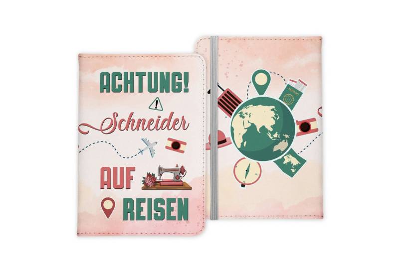 22Feels Dokumententasche Schneider Geschenk Reisepasshülle Männer Reisen Pass Etui Wichteln, IN DEUTSCHLAND BEDRUCKT von 22Feels