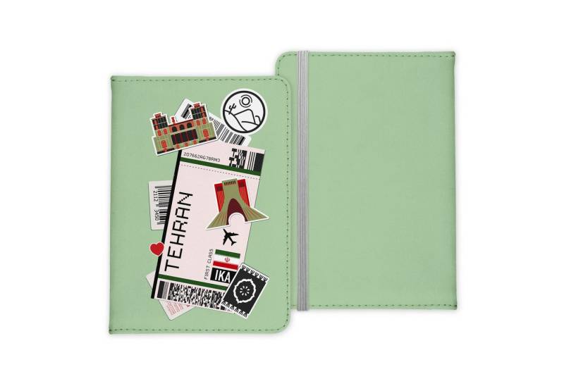 22Feels Dokumententasche Teheran Souvenir Reisepasshülle Reisen Gadgets Etui Pass Organizer, IN DEUTSCHLAND BEDRUCKT von 22Feels