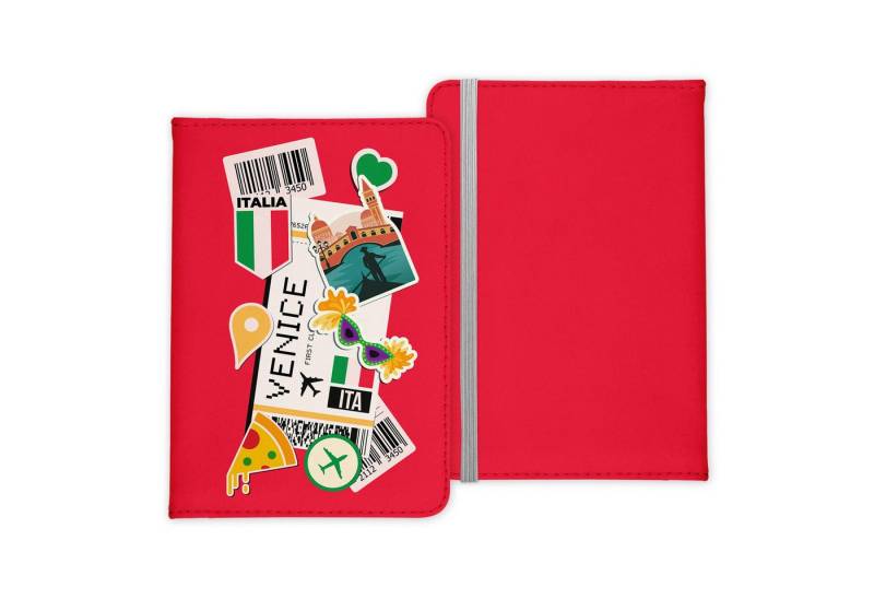 22Feels Dokumententasche Venedig Souvenir Reisepasshülle Reisen Gadgets Etui Pass Organizer, IN DEUTSCHLAND BEDRUCKT von 22Feels