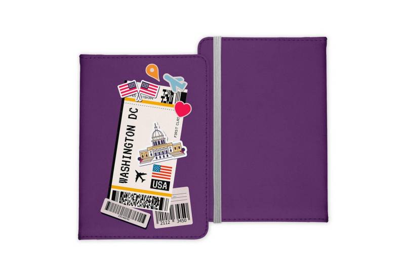 22Feels Dokumententasche Washington DC Souvenir Reisepasshülle Reisen Urlaub Etui Pass Cover, IN DEUTSCHLAND BEDRUCKT von 22Feels