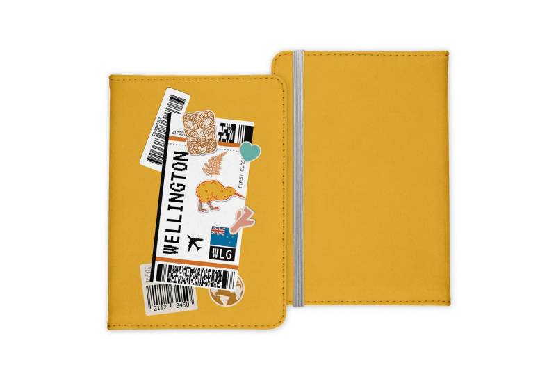 22Feels Dokumententasche Wellington Souvenir Reisepasshülle Reisen Gadgets Etui Pass Organizer, IN DEUTSCHLAND BEDRUCKT von 22Feels