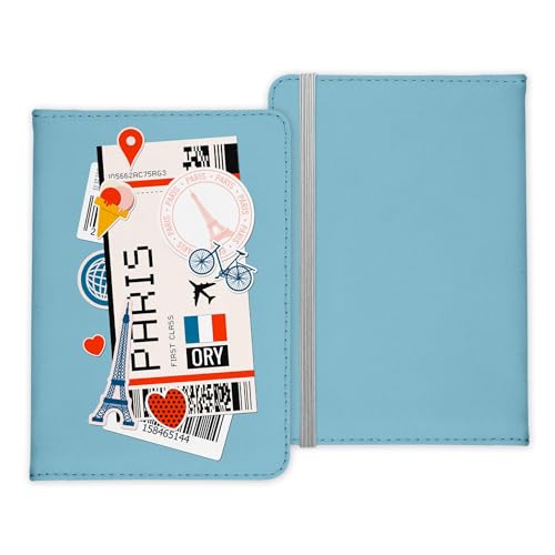 22Feels Paris Souvenir Reisepasshülle Organizer Reisen Gadgets Frankreich Hauptstadt Urlaub Kunst-Leder Etui Cover Frauen Männer Kinder 22Feels Paris Souvenir Reisepasshülle Organizer Reisen Gadgets Frankreich Hauptstadt Urlaub Kunst-Leder Etui Cover Frauen Männer Kinder von 22Feels