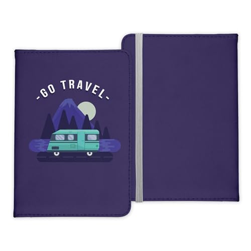 22Feels Reisepasshülle Organizer Reisen Gadgets Go Travel Camper Camping Urlaub Urlaub Kunst-Leder Etui Cover Frauen Männer Kinder von 22Feels