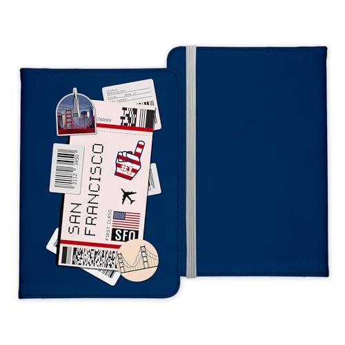 22Feels San Francisco Souvenir Reisepasshülle Organizer Reisen Gadgets Kalifornien USA Vereinigte Staaten Urlaub Kunst-Leder Etui Cover Frauen Männer Kinder 22Feels San Francisco Souvenir Reisepasshülle Organizer Reisen Gadgets Kalifornien USA Vereinigte Staaten Urlaub Kunst-Leder Etui Cover Frauen Männer Kinder von 22Feels
