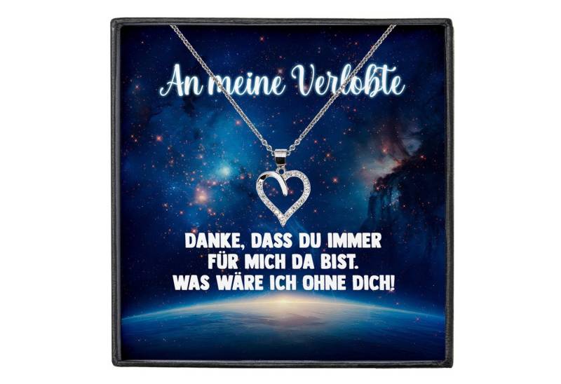 22Feels Schmuckset An Meine Verlobte Verlobungsgeschenk Frauen Schmuck Herz Kette Damen, Silber 925/000, Karte Made In Germany 22Feels Schmuckset An Meine Verlobte Verlobungsgeschenk Frauen Schmuck Herz Kette Damen, Silber 925/000, Karte Made In Germany von 22Feels