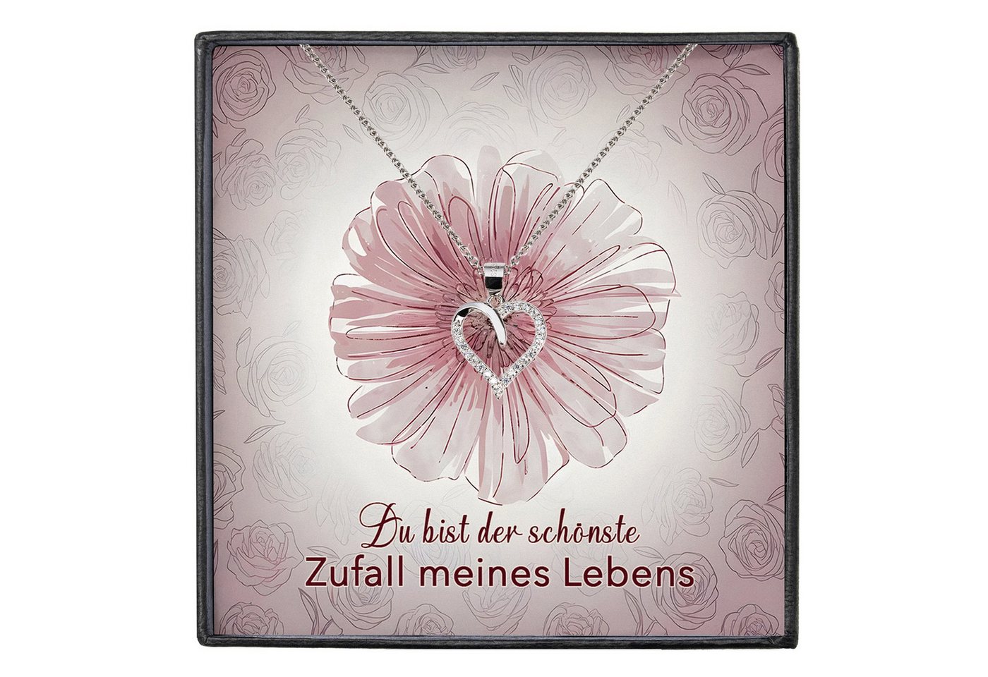 22Feels Schmuckset An Meinen Schatz Kette Herz Hochzeitstag Geschenk Jahrestag Frauen, Silber 925/000, Karte Made In Germany 22Feels Schmuckset An Meinen Schatz Kette Herz Hochzeitstag Geschenk Jahrestag Frauen, Silber 925/000, Karte Made In Germany von 22Feels