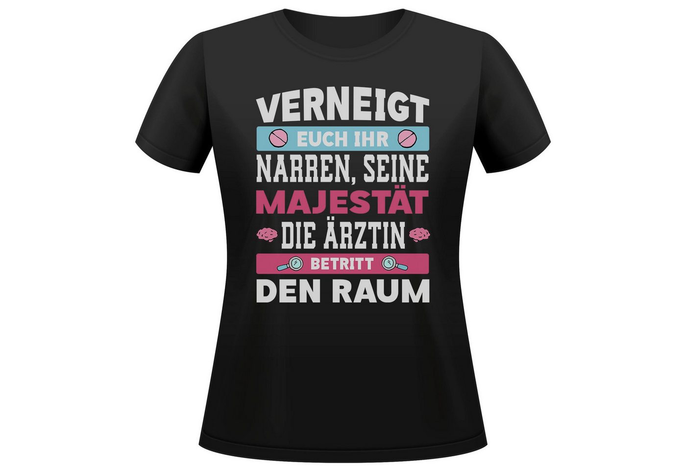 22Feels T-Shirt Ärztin Geschenk Frauen Spruch Beruf Studium Abschluss IN DEUTSCHLAND BEDRUCKT 22Feels T-Shirt Ärztin Geschenk Frauen Spruch Beruf Studium Abschluss IN DEUTSCHLAND BEDRUCKT von 22Feels