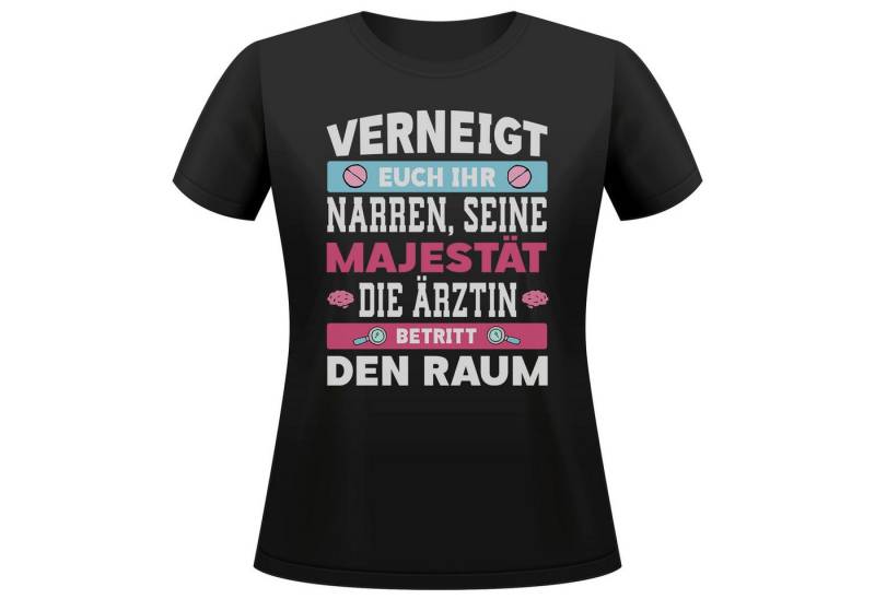 22Feels T-Shirt Ärztin Geschenk Frauen Spruch Beruf Studium Abschluss IN DEUTSCHLAND BEDRUCKT von 22Feels