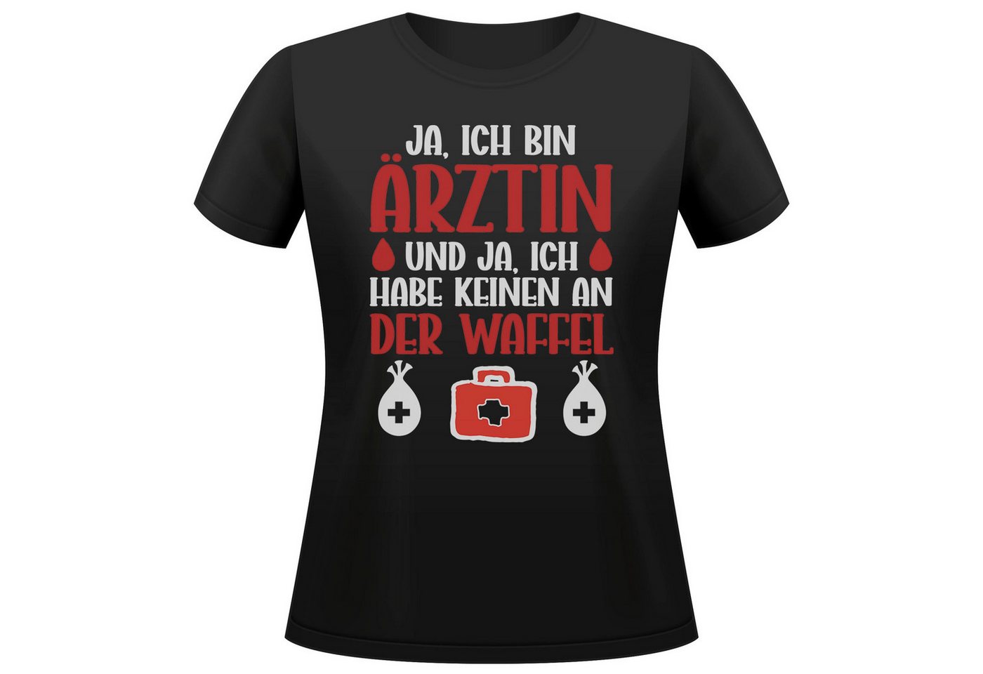 22Feels T-Shirt Ärztin Geschenk Frauen Spruch Beruf Studium Abschluss IN DEUTSCHLAND BEDRUCKT 22Feels T-Shirt Ärztin Geschenk Frauen Spruch Beruf Studium Abschluss IN DEUTSCHLAND BEDRUCKT von 22Feels